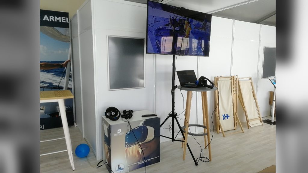 dispositif realite virtuelle route du rhum banque populaire