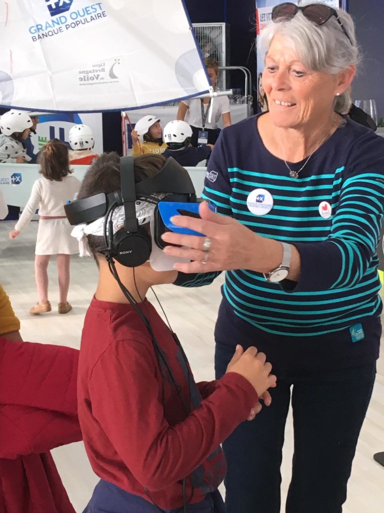 route du rhum banque populaire realite virtuelle mixed reality