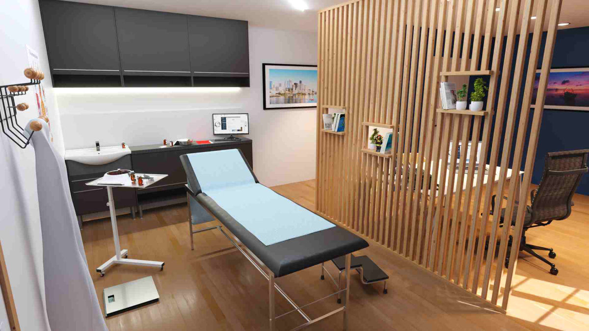 modelisation 3d architecture vendee roche sur yon medical cabinet